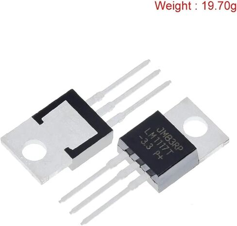 LM1117T-3.3 TO220 LM1117-3. LM1117T .3V LM1117 TO-220 10 قطع in Kuwait