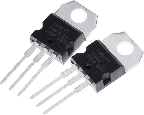 LM317 LM317T منظم الجهد 1.2 فولت إلى 37 فولت 5A TO-220 10 قطعة in Saudi Arabia