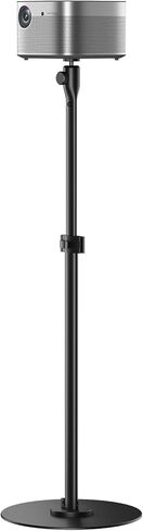 WALI Foldable Projector Wall Mount Universal Adjustable Wall Projector Mount Aluminum Alloy Projectors Stand,1/4" M4 M6 Screw Size,(1330LM-PM), Black in Kuwait