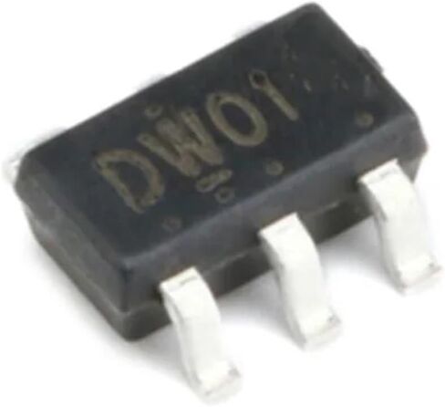 DW01 SOT23-6 DW01A DW01D SOT23 SMD حماية بطارية الليثيوم IC 20 قطعة in Saudi Arabia
