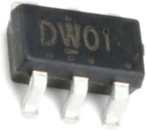 DW01 SOT23-6 DW01A DW01D SOT23 SMD حماية بطارية الليثيوم IC 20 قطعة in Saudi Arabia