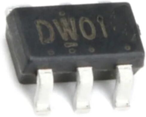 DW01 SOT23-6 DW01A DW01D SOT23 SMD حماية بطارية الليثيوم IC 20 قطعة in Saudi Arabia