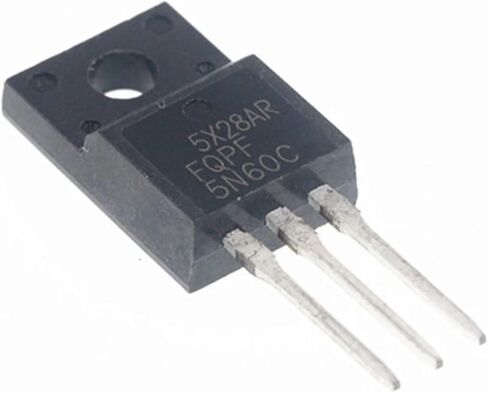 FQPF5N60C TO-220 TO220 5N60C 5N60 IC 10 قطعة in Saudi Arabia