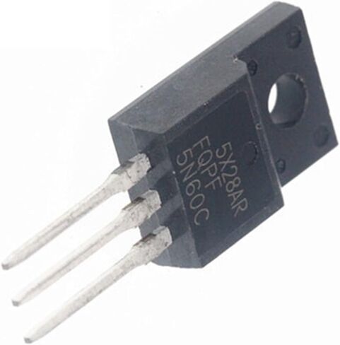 FQPF5N60C TO-220 TO220 5N60C 5N60 IC 10 قطعة in Saudi Arabia