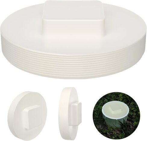 Frienda 8 بوصة Npt ذكر ملولب PVC تنظيف التوصيل PVC Dwv تركيب الأنابيب دافق غطاء المجاري غطاء التنظيف محول لنظام أنابيب الصرف الصحي خط المياه in Saudi Arabia