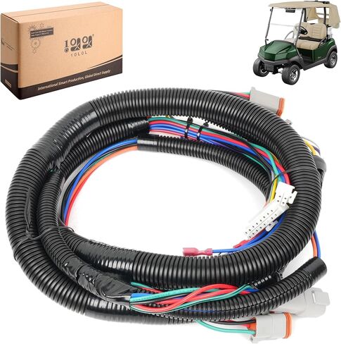10L0L Golf Cart Control Wiring Harness fit for Club Car DS Black Controller 1510-5201，OEM # 102196601 in Kuwait