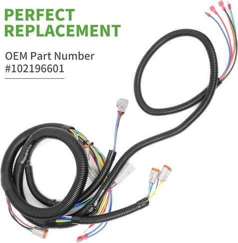 10L0L Golf Cart Control Wiring Harness fit for Club Car DS Black Controller 1510-5201，OEM # 102196601 in Kuwait