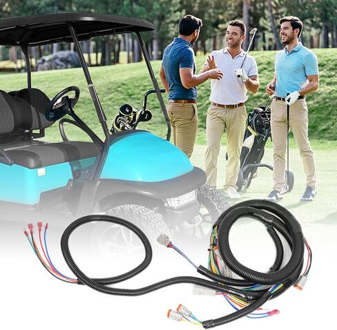 10L0L Golf Cart Control Wiring Harness fit for Club Car DS Black Controller 1510-5201，OEM # 102196601 in Kuwait