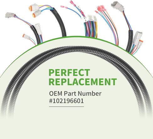10L0L Golf Cart Control Wiring Harness fit for Club Car DS Black Controller 1510-5201，OEM # 102196601 in Kuwait