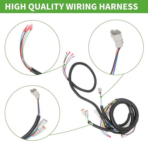 10L0L Golf Cart Control Wiring Harness fit for Club Car DS Black Controller 1510-5201，OEM # 102196601 in Kuwait