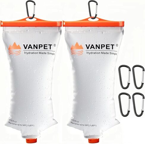 Water Bag 2L/70oz Compatible with Sawyer Squeeze Mini Micro Versa Flow Water Filters Water Bag,Attaches to Filters with a 28mm Thread in Saudi Arabia