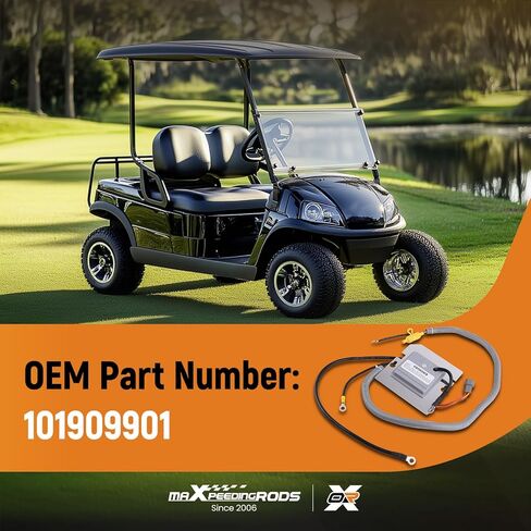 maXpeedingrods 101909901 Golf Cart On Board Computer Replaces Club Car DS Models 1998 1999 2000 2001 2002 2003 2004 with 48V Power Drive System, 3 Pin Plug in Saudi Arabia