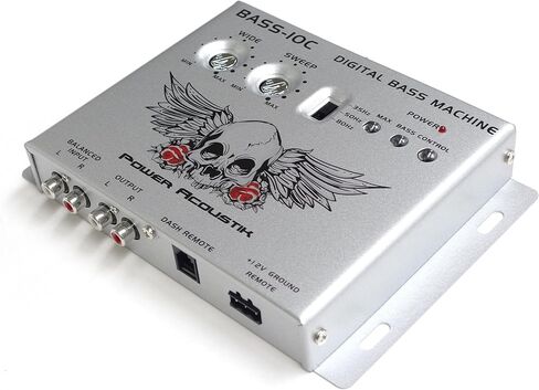Power Acoustik BASS-10C Digital Bass Restoration Proccessor with Remote Output Control in Saudi Arabia