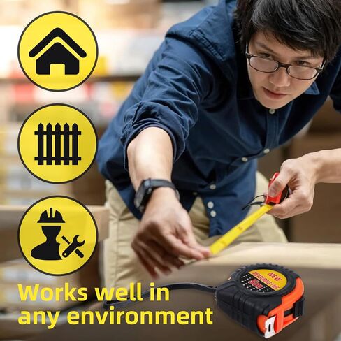 12 Pieces Tape Measure 16 ft Retractable Measuring Tape Measure Small Measure Tape with Fractions Marked Easy Read Measuring Tape Bulk Set for Engineer Contractors in Saudi Arabia