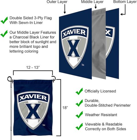 Xavier Musketeers Garden Flag in Saudi Arabia