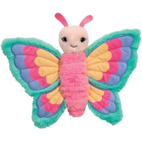 Douglas Britt Butterfly Finger Puppet Plush Stuffed Animal Toy