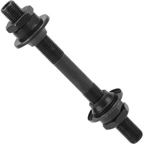 Alomejor Bike Hub Shaft, Steel Hollow Hub Shaft Front and Rear Axle Kit 108mm, 145mm for Mountain Bike