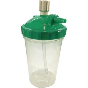 5-Pack Westmed #0480 Dry Humidifier Bottle, up to 6 LPM for Oxygen