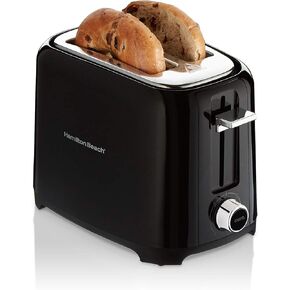 محمصة خبز باللون الأسود مكونة من شريحتين، مع فتحات واسعة جدًا in Kuwait