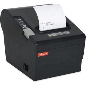 POS and Cash Register Thermal Receipt Printer with Guillotine Auto Cutter for Small Business and Medium Business Point of Sale Systems (Designed in Collaboration with Rongta) in Saudi Arabia