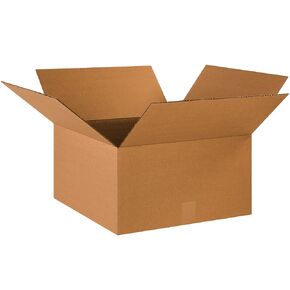 BOX USA 18 x 18 x 10 Corrugated Cardboard Boxes, Medium 18"L x 18"W x 10"H, Pack of 20 | Shipping, Packaging, Moving, Storage Box for Home or Business, Strong Wholesale Bulk Boxes