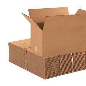 AVIDITI 18"L x 14"W x 10"H Medium Corrugated Cardboard Boxes (25-Pack) Shipping, Packaging, Moving, Storage Box for Home or Business, Strong Wholesale Bulk Boxes