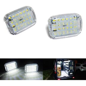 2x LED المقصورة الداخلية مجاملة مساحة تحميل البضائع قبة الضوء الأبيض ل 2014 + Transit 150/250/350/350 HD Van Transit Connect