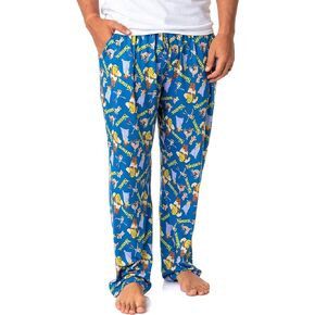 INTIMO DreamWorks Shrek Mens' Characters Donkey Fiona Gingerbread Man Pinocchio Sleep Pajama Pants