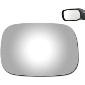 Mirror Glass for 2005-2010 TOYOTA AVALON Driver Side Only Left Flat Replacement Glass with Adhesive