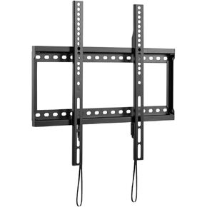 Tripp Lite Fixed 26 to 70 inch TV/Monitor Wall Mount, VESA-Compliant, Horizontal Adjustable Mounting Rails, Flat or Curved Displays, Heavy-Duty Steel, 5-Year Warranty (DWF2670X)