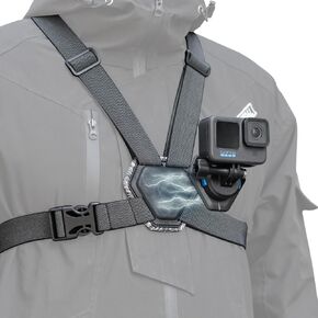 SUREWO Magnetic Quick Release Adjustable Chest Mount Harness Compatible with Go pro Hero 12/11/10/9/8/7/6/5 Black,DJI Osmo Action 4/3/2,Insta 360 ONE R and More