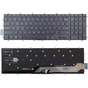 TLBTEK Backlight Laptop Keyboard Replacement Compatible with Dell Inspiron 15-3580 15-3581 15-3582 15-3583 15-3584 15-3585 15-3590 15-3593 15-5565 15-5567 15-5575 15-5583 15-7566 17-3585 Series