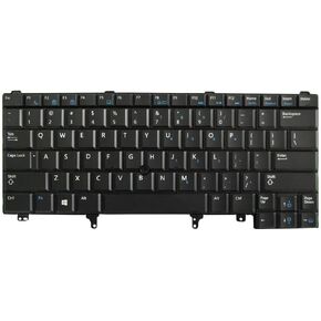 Abakoo New Keyboard Compatible with DELL Latitude E5420 E5430 E6220 E6230 E6330 E6420 E6430 E6440 PD7Y0 XT3 with Backlit Pointer