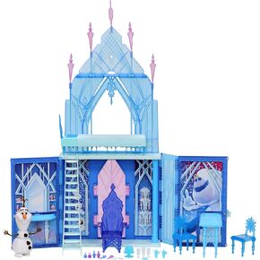 Disney Frozen 2 Elsa's Fold and Go Ice Palace, Castle Playset, Toy for Kids Ages 3 and Up