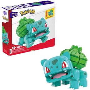 MEGA Pokémon Action Figure Building Toys for Kids, Jumbo Bulbasaur with 355 Pieces, Buildable and Poseable, 7 inches, 7 Year Old Gift Idea