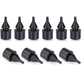 Fuel Cap Filler Gas Door Rubber Stop Bumper Stopper 15283098 for Chevrolet Avalanche Blazer Colorado Tahoe Silverado for GMC Canyon Envoy Jimmy Sierra Yukon XL 1500 2500 3500, 10 Pcs