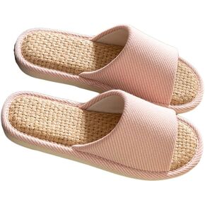 Cloth Slippers Linen Slippers Indoor Slippers Summer Silent Slippers Linen Slippers For Women And Men