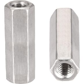 M10x30mm(DXL) - Hex Standoff Spacer Nuts -2Pack- Good for Electronic Machine - 304 Stainless Steel Coupling Screws