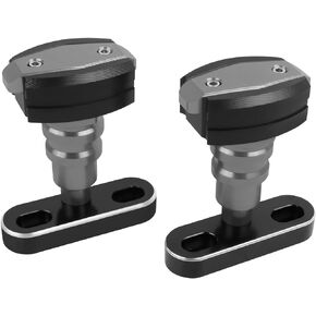 Frame Sliders Compatible with Husqvarna Svartpilen 401 Vitpilen 401 2018-2023 CNC Aluminum Motorcycle Engine Guard Bodywork Fairing Falling Protection(Titanium)