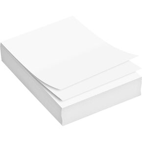 A4 Premium Bright White Paper – Great for Copy, Printing, Writing | 210 x 297 mm (8.27" x 11.69") | 24lb Bond / 60lb Text (90gsm) | 250 Sheets per Pack