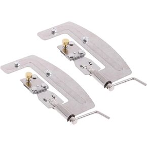 CLISPEED 2 قطعة طُعم فضي من الفولاذ الفرعي في الهواء الطلق، عقدة معدنية دوارة من الفولاذ المقاوم للصدأ، لوازم الخطاف، إكسسوارات المعدات، أبازيم الطيران مع أداة ربط الصيد السريع، عقدة خط الآلة in Kuwait