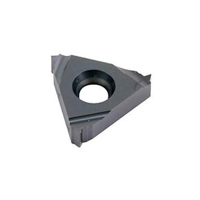 HHIP 6006-4528 16NR-28UN TIALN Coated Internal Threading and Grooving Carbide Insert, Right Hand, 3/8 IC, 28 TPI Screw Pitch, 0.63" Length x 0.143" Thick
