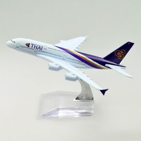 Thailand A380 Plane Model Alloy Metal Airplane Models Die-cast 1:400