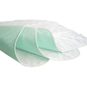 Careboree 3 Pack Cotton Top Quilted Chair Pad Washable Waterproof Extra Absorbent Reusable Children and Pet Pads Small(18" x 24")