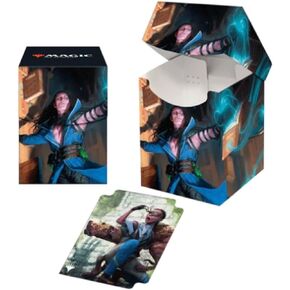 Ultra Pro - MTG Murders at Karlov Manor 100+ Deck Box Mirko, Obsessive Theorist for Magic: The Gathering - Sleeved MTG cards, Sized to Fit Standard Size Cards