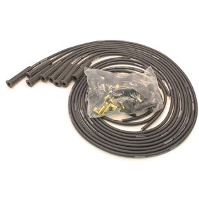 PerTronix 808280 Flame-Thrower Black 8mm Universal 180 Degree Spark Plug Wire for 8 Cylinder