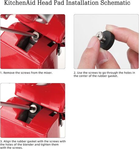 استبدال الزنبرك والغسالة سريعة التركيب، ملحقات Everdime المتوافقة مع خلاطات رأس الميل كيتشن ايد in Kuwait