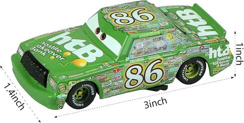 Movie Car Die-cast Vehicles Toys Set for Boy Gifts (Blue) in Saudi Arabia