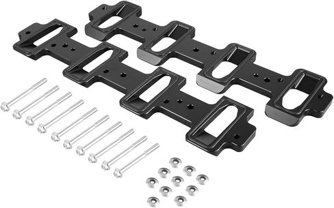 رأس أسطوانة منفذ الكاتدرائية Bevinsee LS إلى LS3 LSA ZL1 CTS-V محول مشعب السحب بمنفذ مستطيل أو شاحن فائق أسود in Kuwait