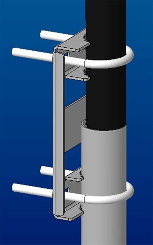 محول تركيب الهوائي العالمي يعمل مع Starlink in Kuwait